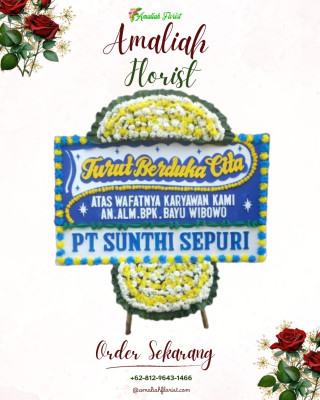 Papan Bunga Duka di Tipulu