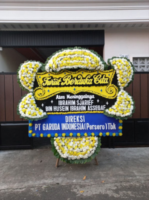 Papan Bunga Duka di Tipulu