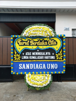 Papan Bunga Duka di Tipulu